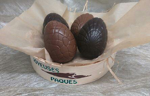 Oeufs au chocolat