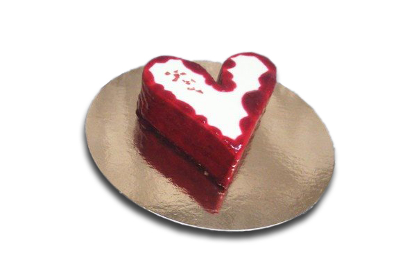 Coeur de la St Valentin au chocolat